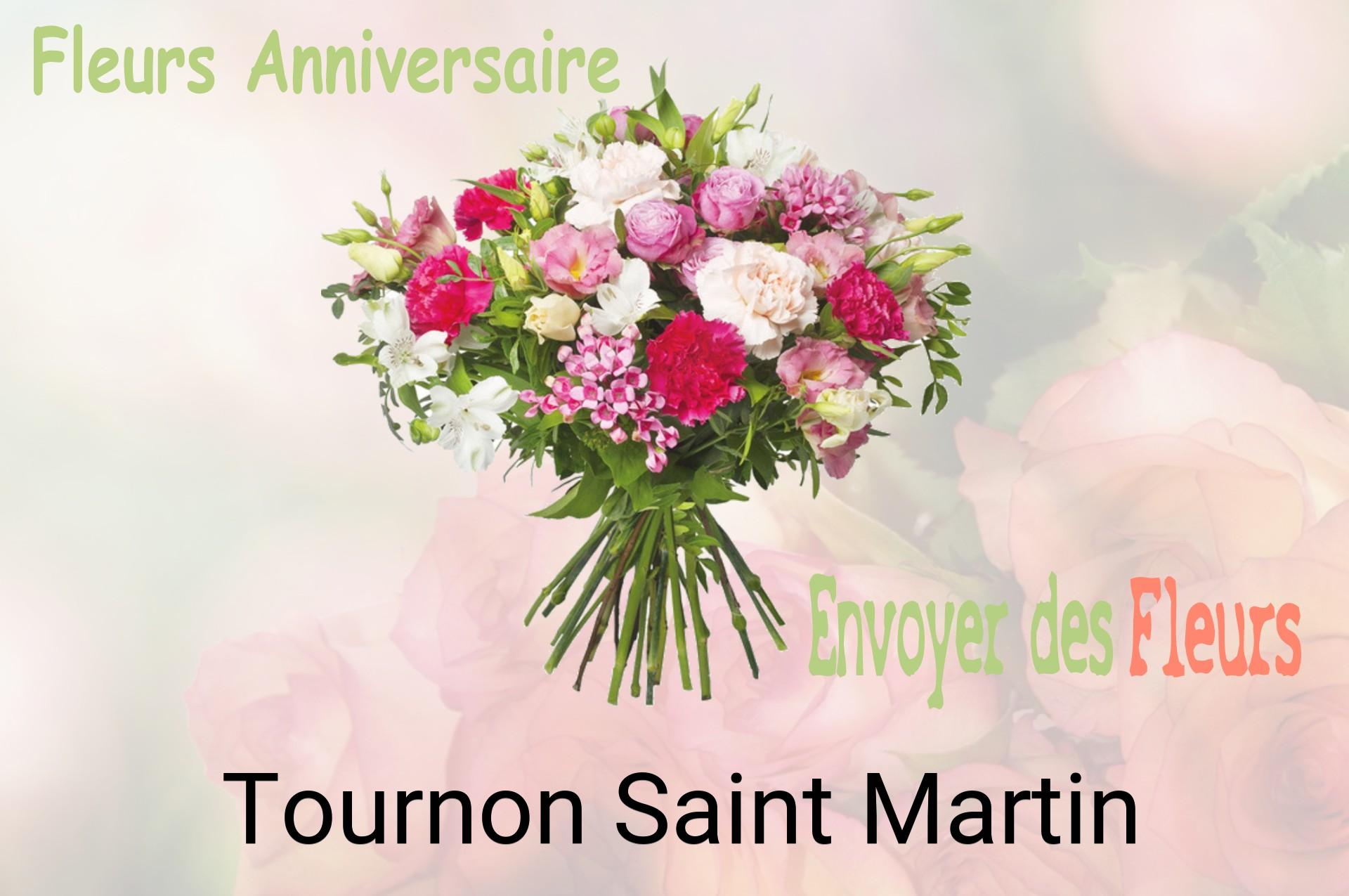 Bouquet de fleurs d’anniversaire livré à Tournon-Saint-Martin