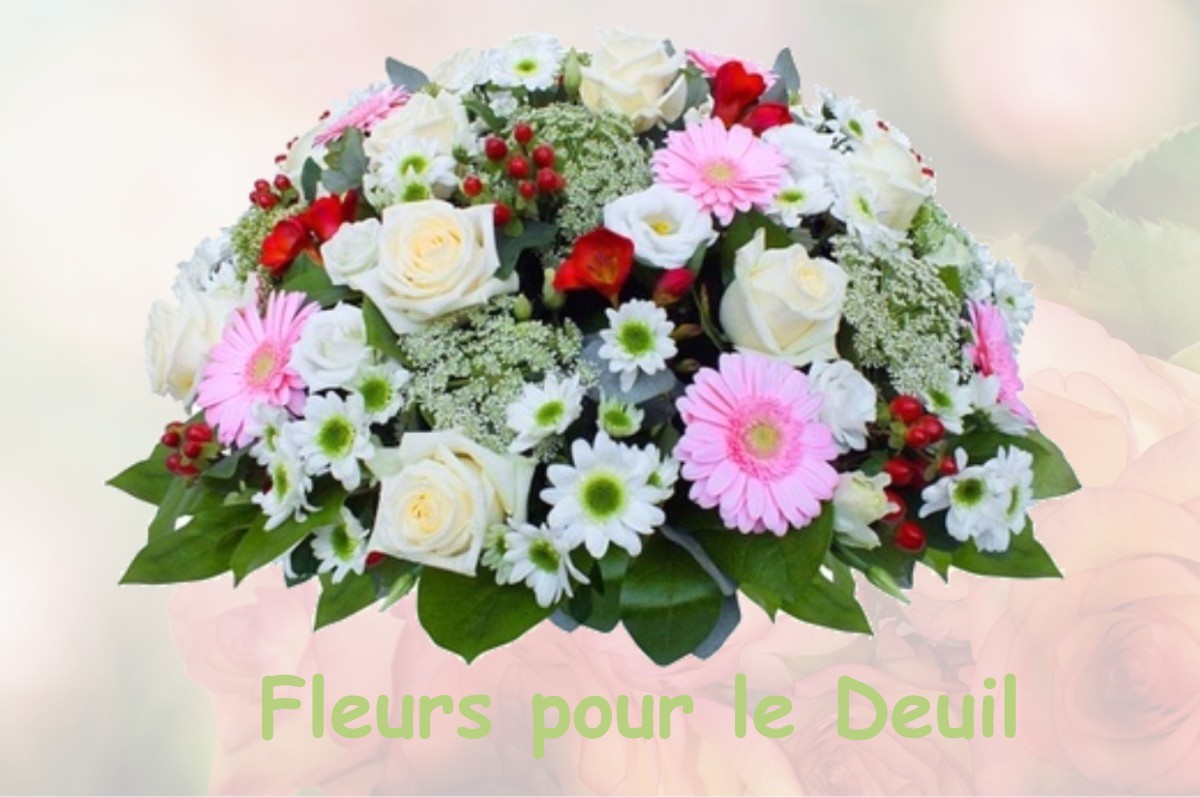 fleurs deuil TOURNON-SAINT-MARTIN
